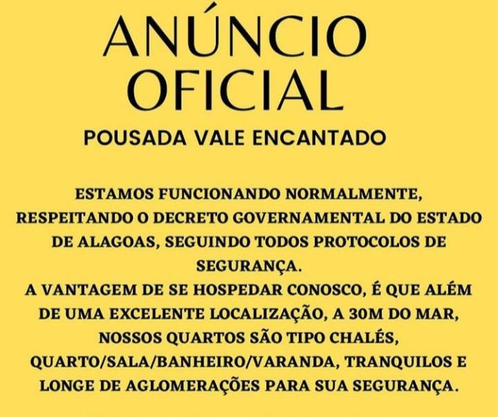 Pousada Vale Encantado São Miguel dos Milagres Eksteriør billede